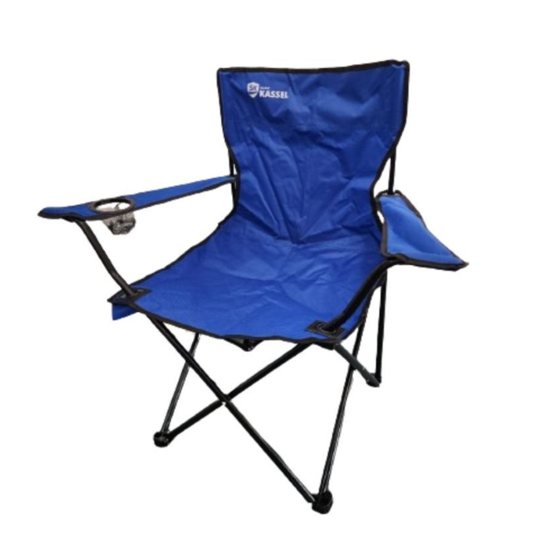 Sillon plegable Director de tela Smart Kassel azul
